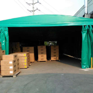 蘇州活動推拉雨棚（péng）推拉雨蓬廠家品質（zhì）優良（liáng）